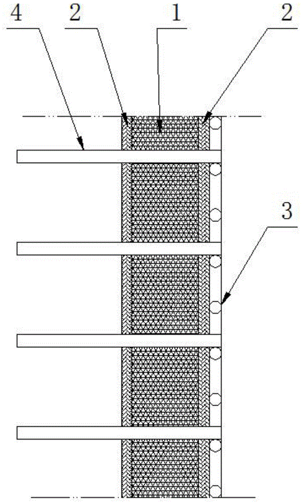 一种与建筑同寿命网架岩棉复合保温板的制作方法