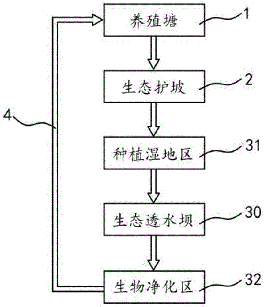 一种重碳酸盐盐碱地池塘循环水生态养殖系统的制作方法