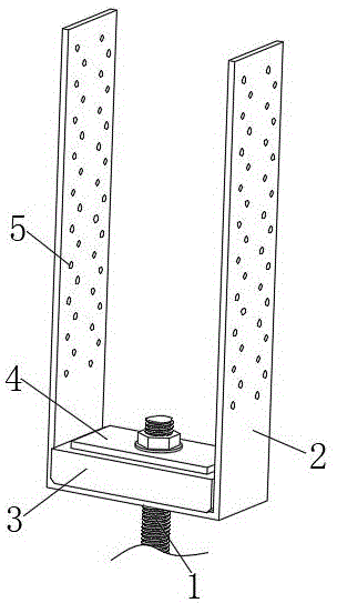 一种木结构建筑用抗拔连接件及其安装方法与流程