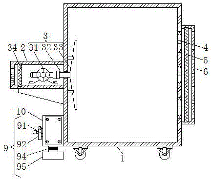 一种闭式压缩式热泵蒸发装置的制作方法