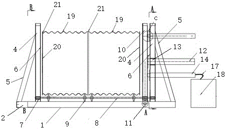 一种对环形波纹钢管进行对装连接的装置的制作方法