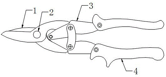 一种稳固型航空剪的制作方法