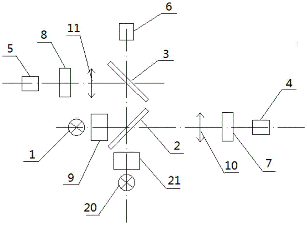 一种双通道检测仪光学系统的制作方法