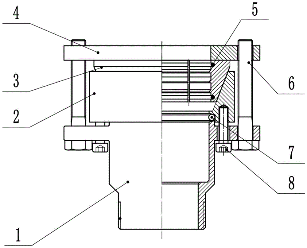 一种管路快速接头的制作方法