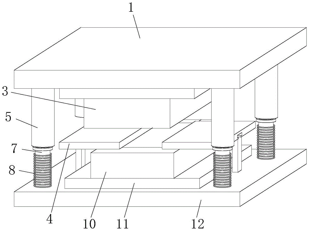 一种压铸机用模具限位机构的制作方法