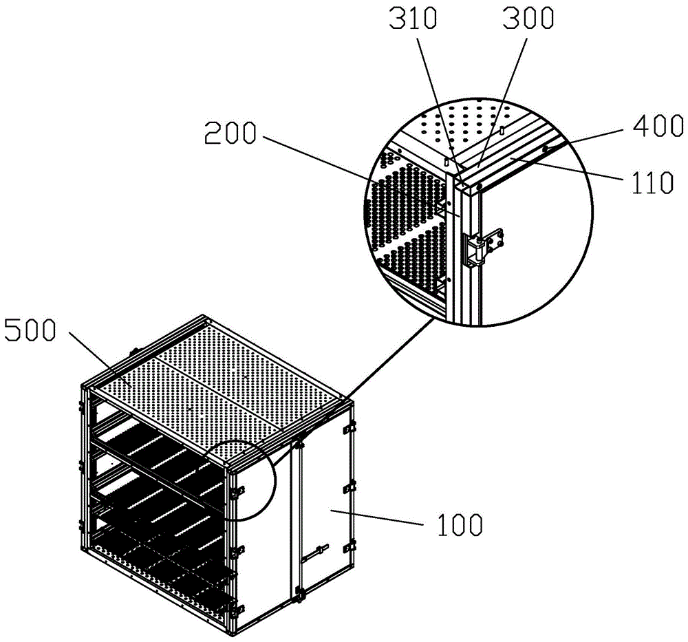 门板结构及具有其的烘干装置的制作方法