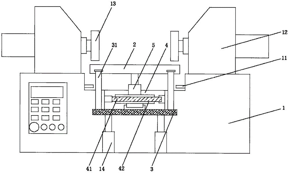 一种带有旋转工作台的数控双侧铣床的制作方法