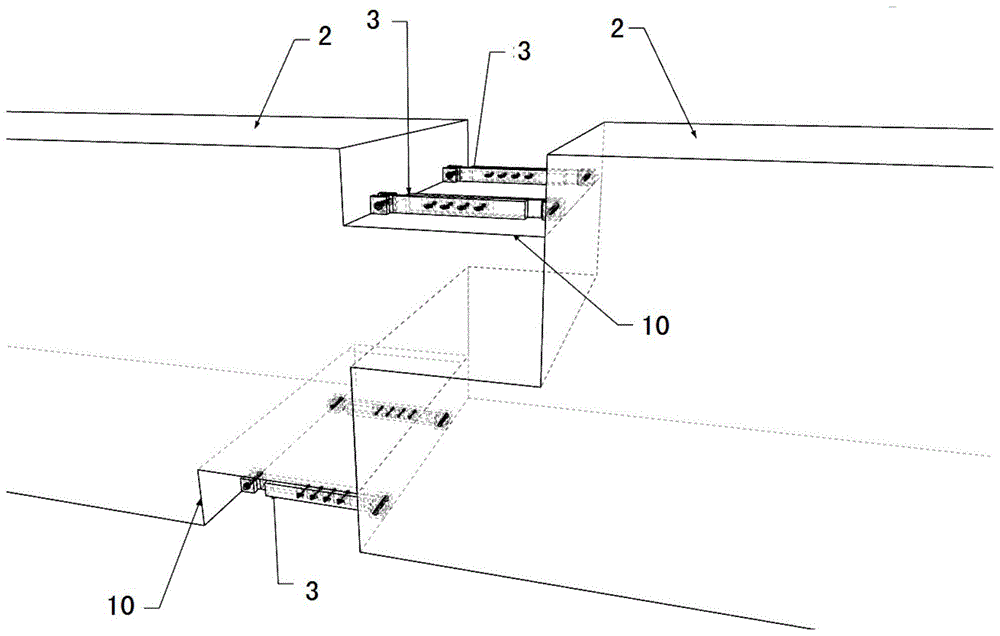一种采用隐蔽式自复位装置加固的十字形榫卯节点的制作方法