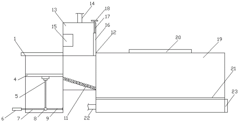 一种建筑垃圾垃圾发酵池的制作方法