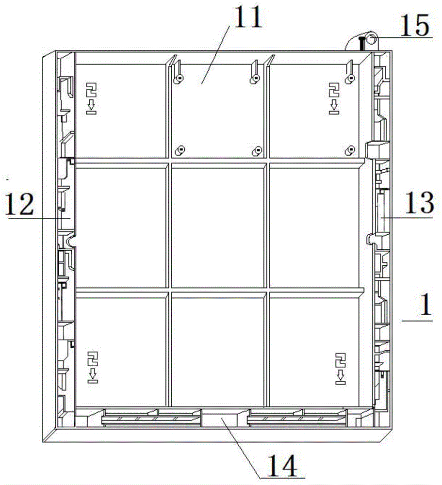 一种门柜顶板的过线槽结构与智能储物柜的制作方法