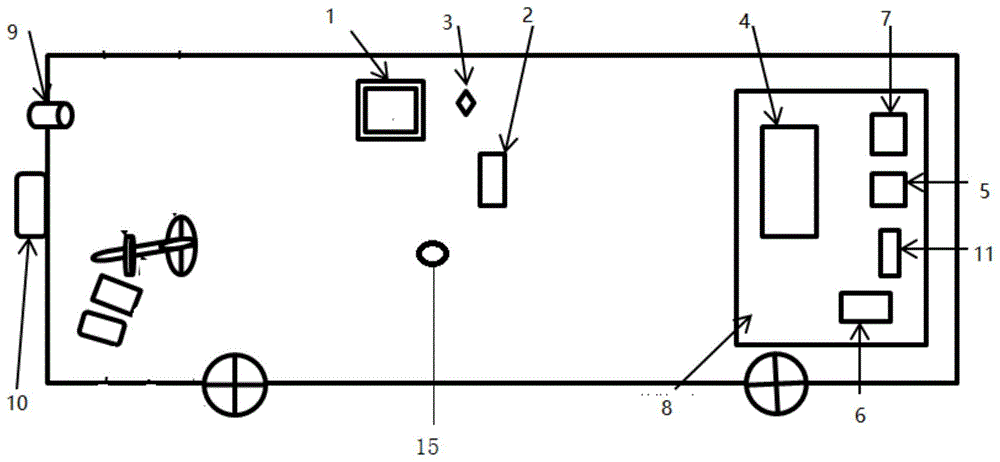 一种无人驾驶汽车教学车辆的制作方法