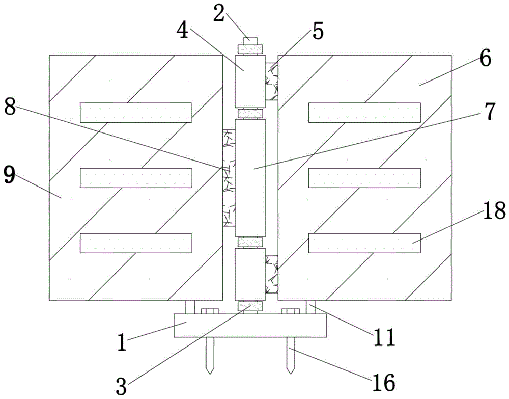 一种公路工程基坑安全防护装置的制作方法