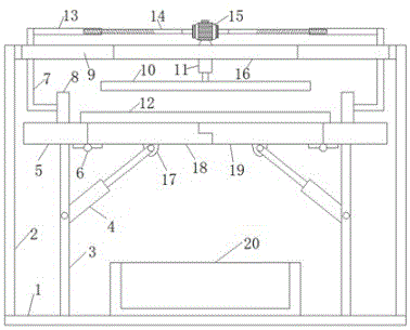 冰箱组合门体发泡模具的制作方法