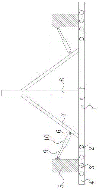 一种熔炉用零件吊装支架的制作方法