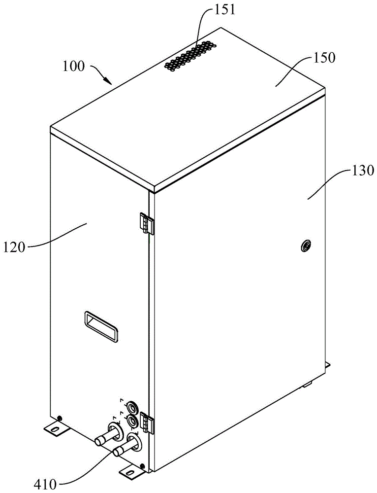 氟泵空调单元柜及空调系统的制作方法