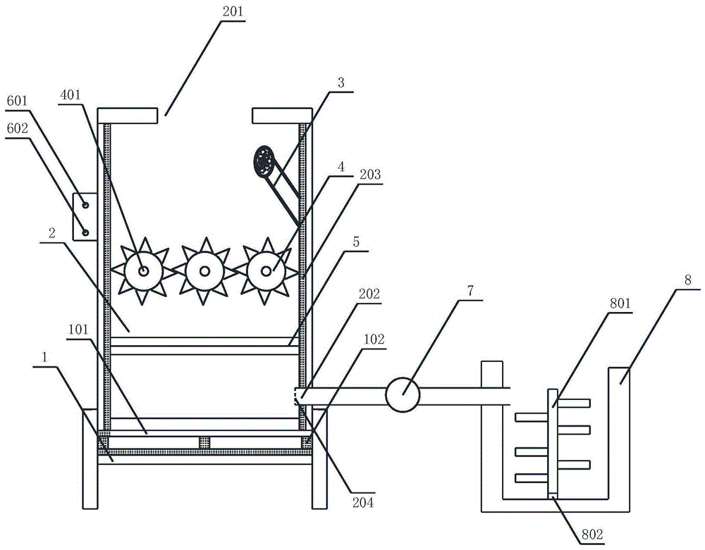 建筑砖石粉碎再利用装置的制作方法