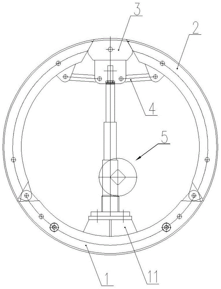 一种可自动合模和脱模的圆形空心墩柱内模系统的制作方法