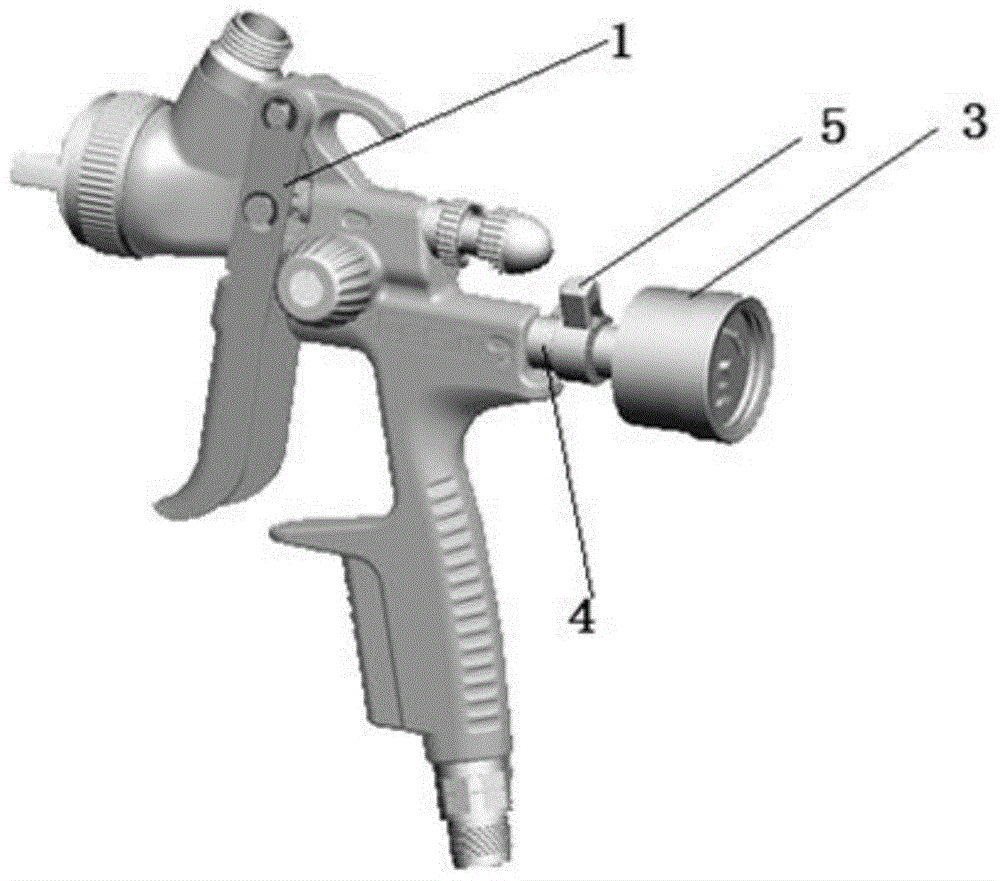 一种集目测和调压一体的喷漆枪的制作方法