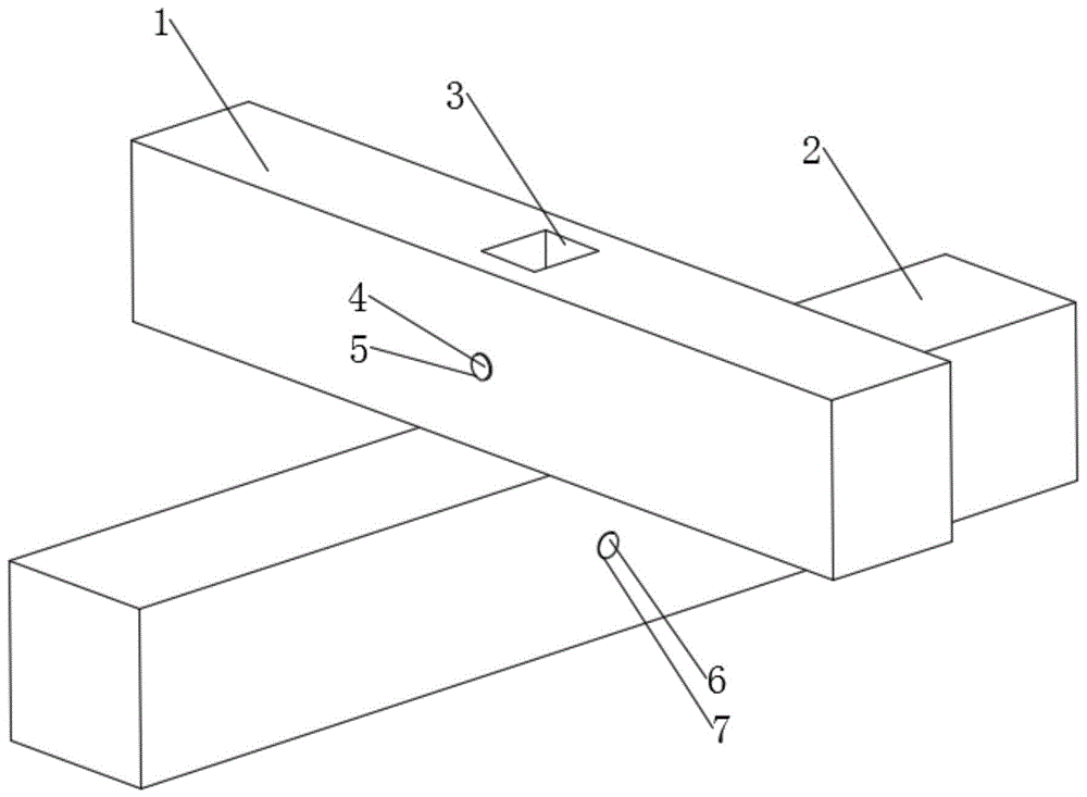 一种交叉钢支撑节点竖向约束结构的制作方法