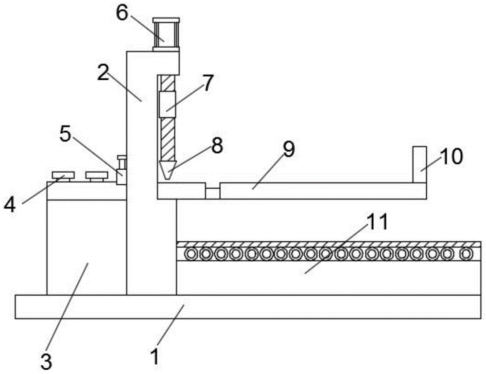 一种MPP管用定长切割下料装置的制作方法