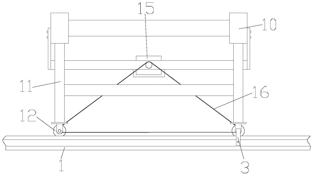 一种轨道游移车组合的制作方法