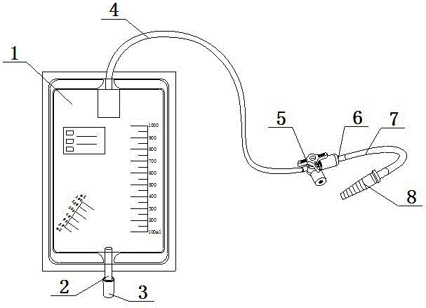 一种新型引流袋的制作方法