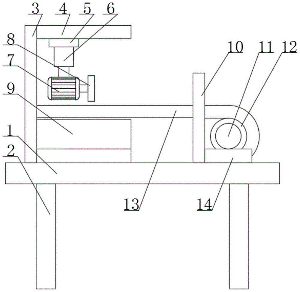 一种便于操作的木材加工切割机的制作方法