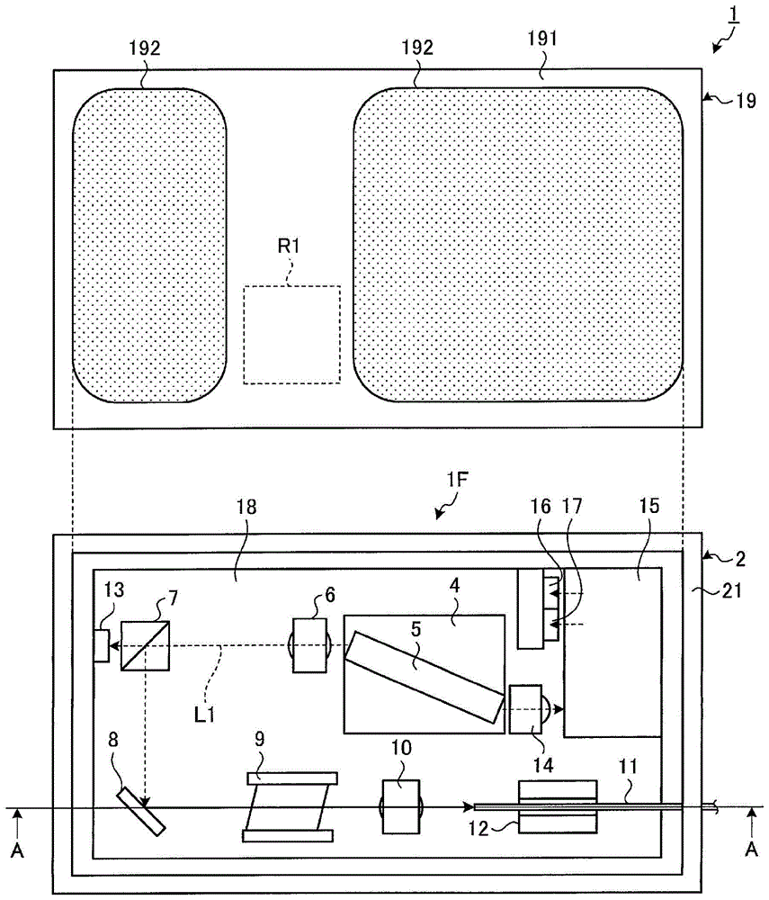 盖部以及半导体激光模块的制作方法