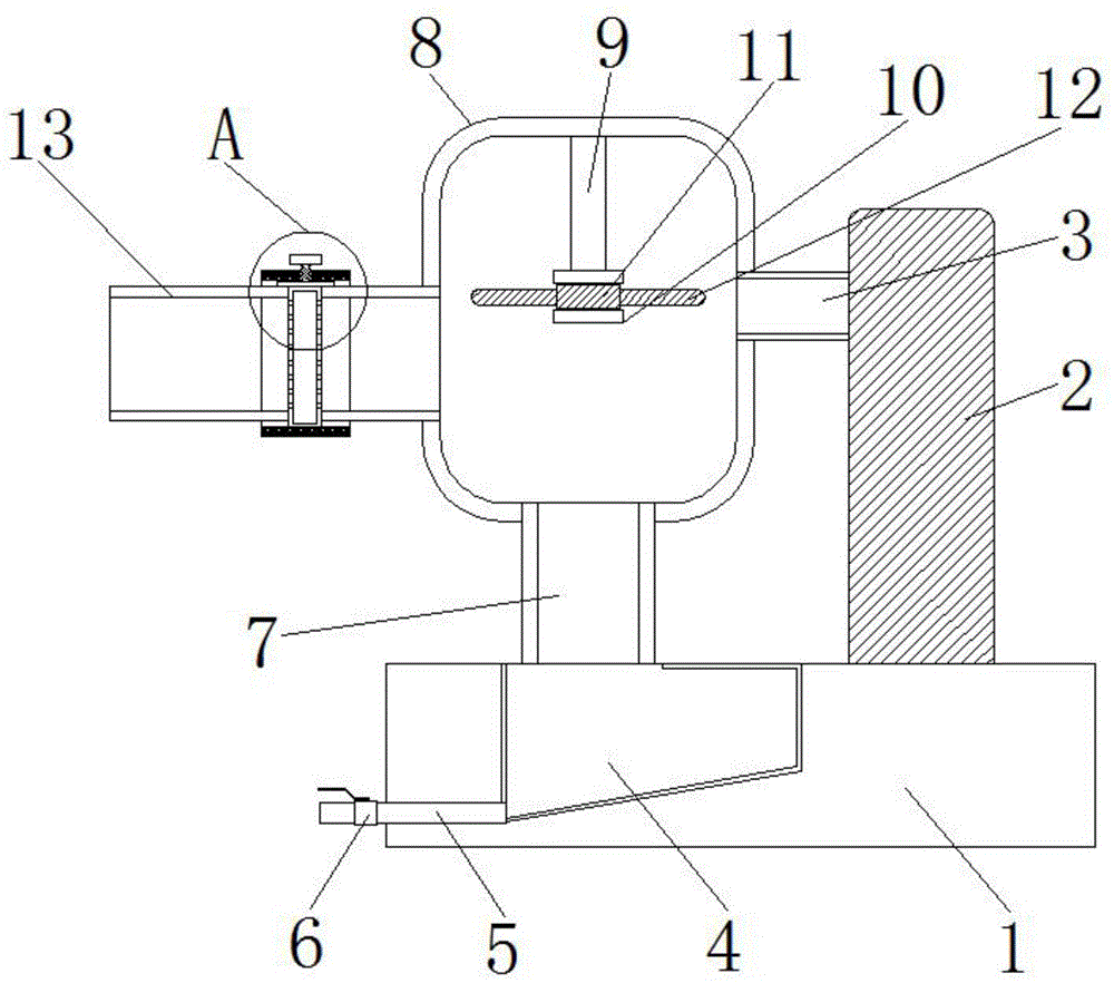 一种半导体机台附属产物循环冷凝处理装置的制作方法