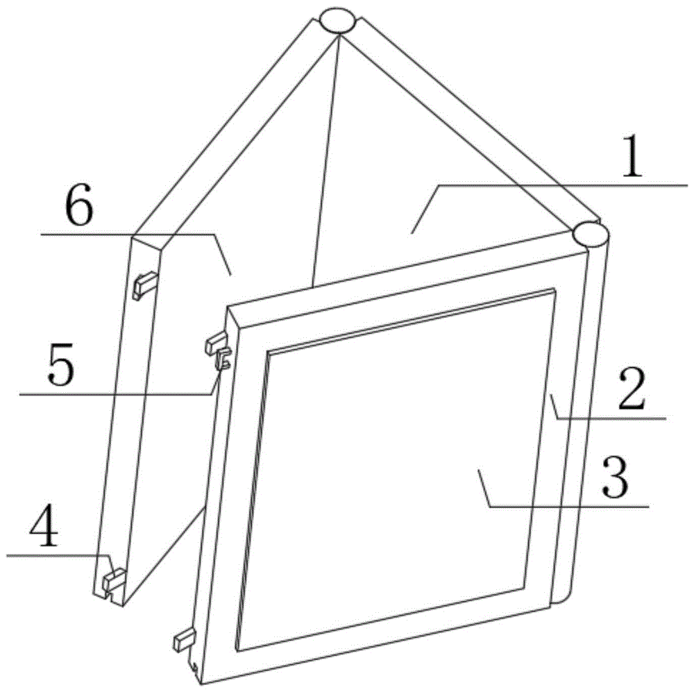 一种三面折叠的点读机的制作方法