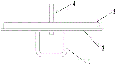 蜂窝芯式设备内置管吊装卡具的制作方法