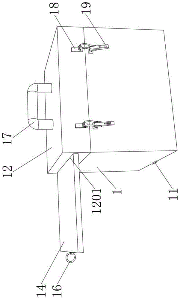 一种建筑工程质量检测工具箱的制作方法