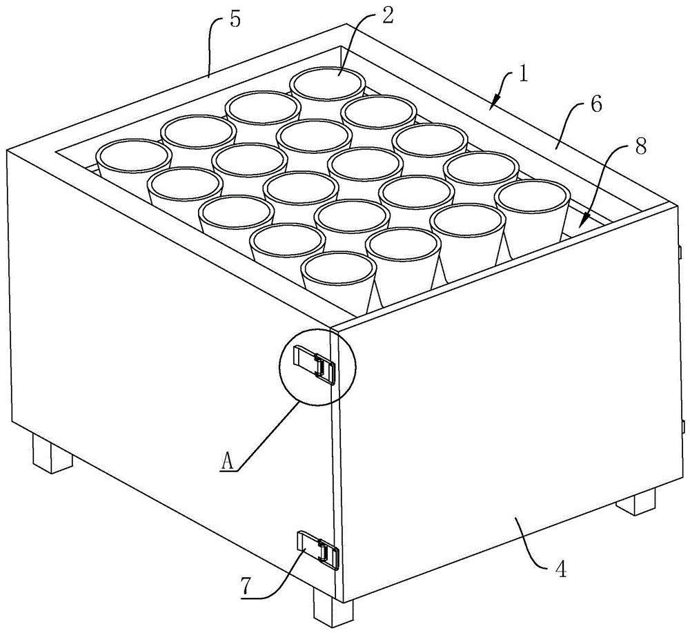 一种用于道路绿化建设的花箱的制作方法