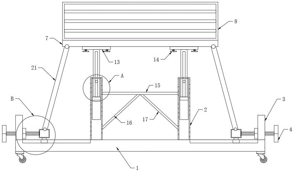 一种建筑工程用支架的制作方法