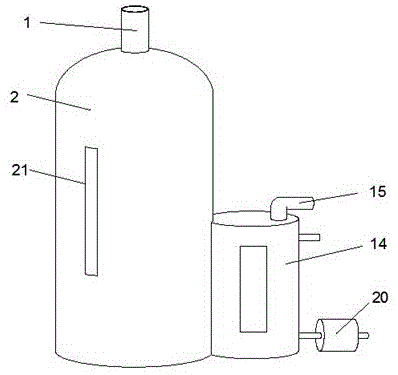 一种热废气处理冷却塔的制作方法