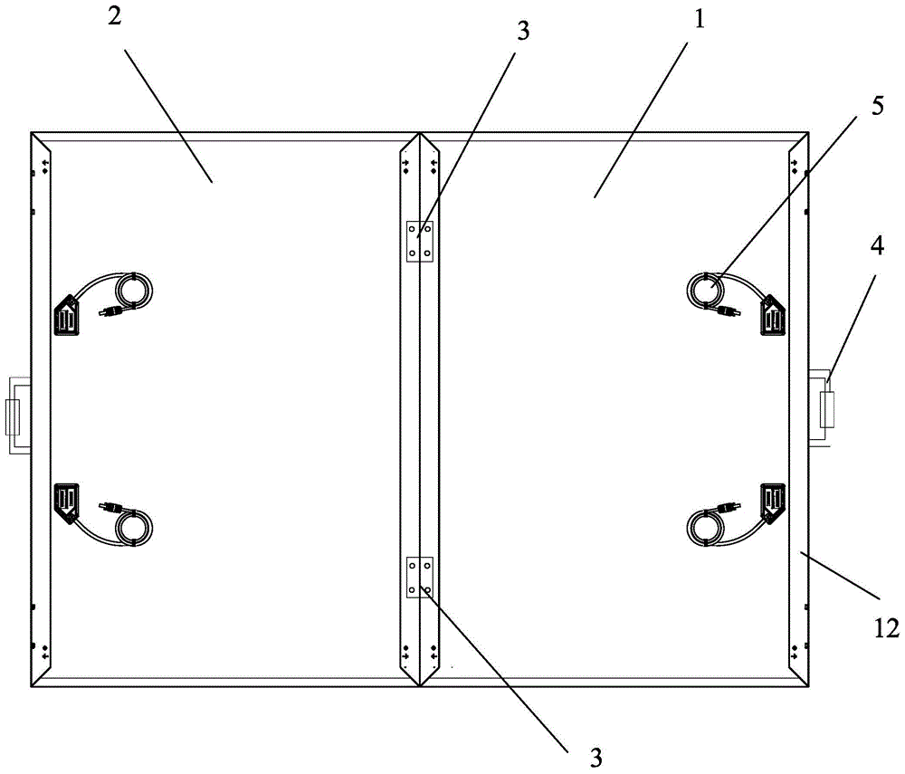 一种便携式可折叠轻质光伏组件的制作方法