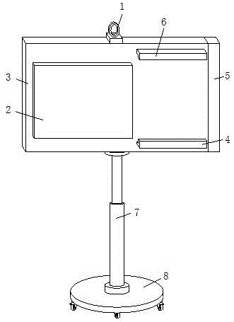 一种国际贸易课程教学展板的制作方法