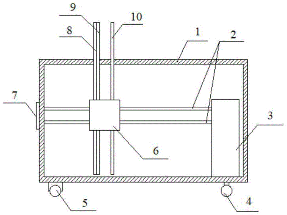 一种房屋建筑自动贴墙纸设备的制作方法