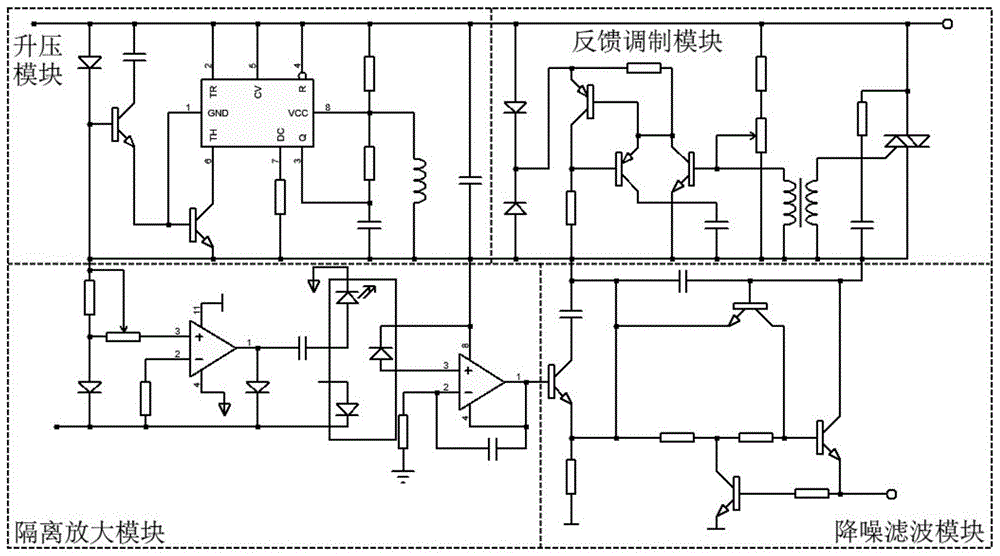 一种用于光传模块的稳定电路的制作方法