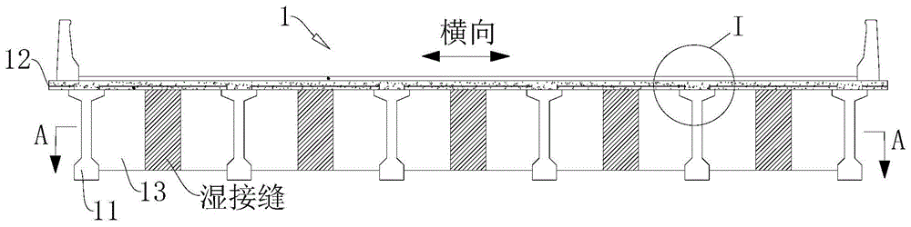 一种适用于大跨悬臂浇筑拱桥的轻型化拱上建筑体系的制作方法