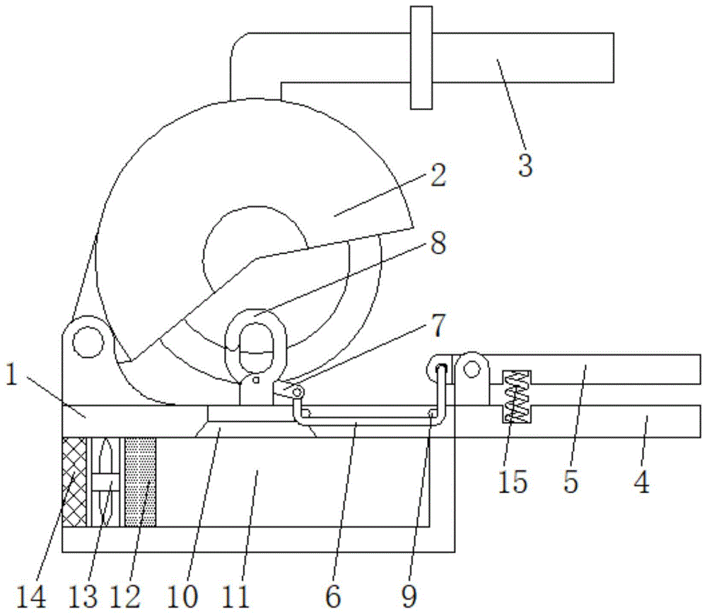 一种电力高空作业用的小型切割机的制作方法