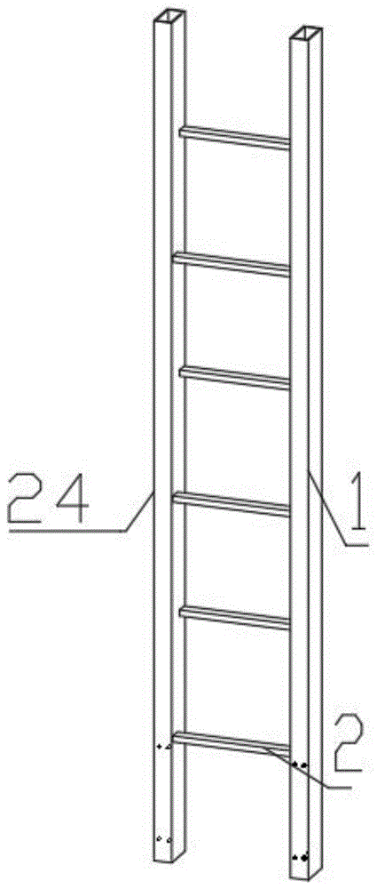 一种梯子的制作方法