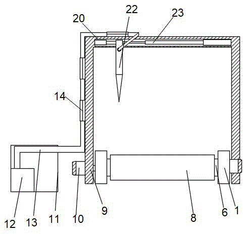 一种液体原料用灌装装置的制作方法