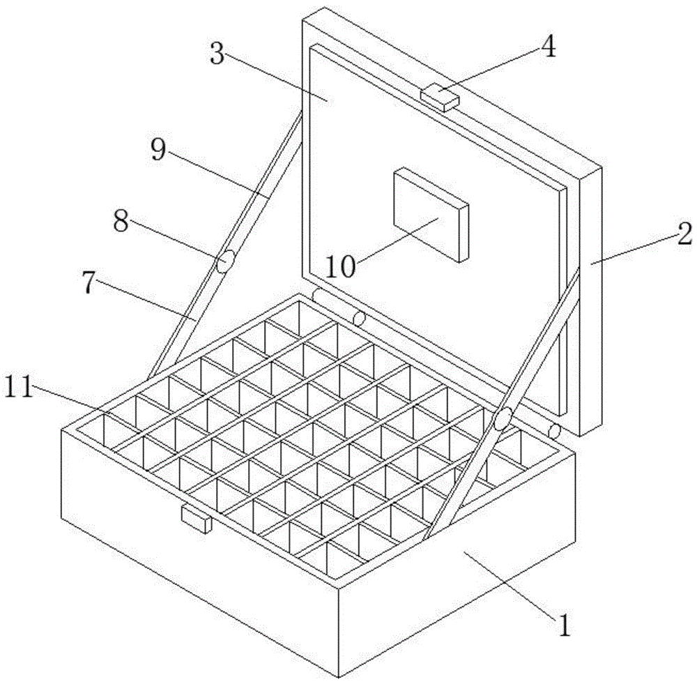 一种内置悬空式瓦楞纸包装箱的制作方法