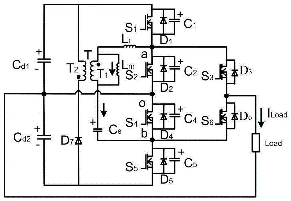 一种变压器辅助型PWM三电平零电压软开关逆变器的制作方法