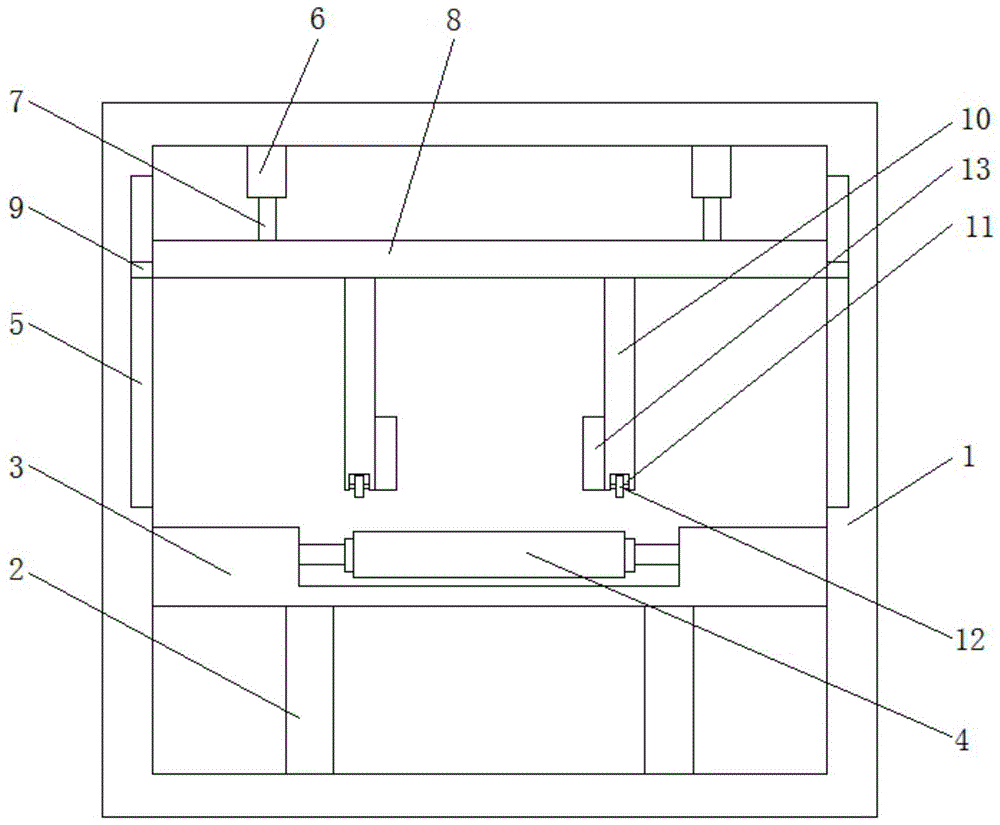 一种木工机械用木材送料固定结构的制作方法