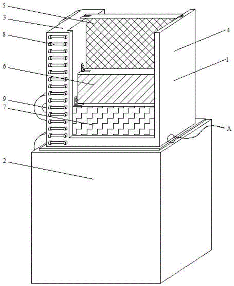 一种水利建设用加强型水闸的制作方法