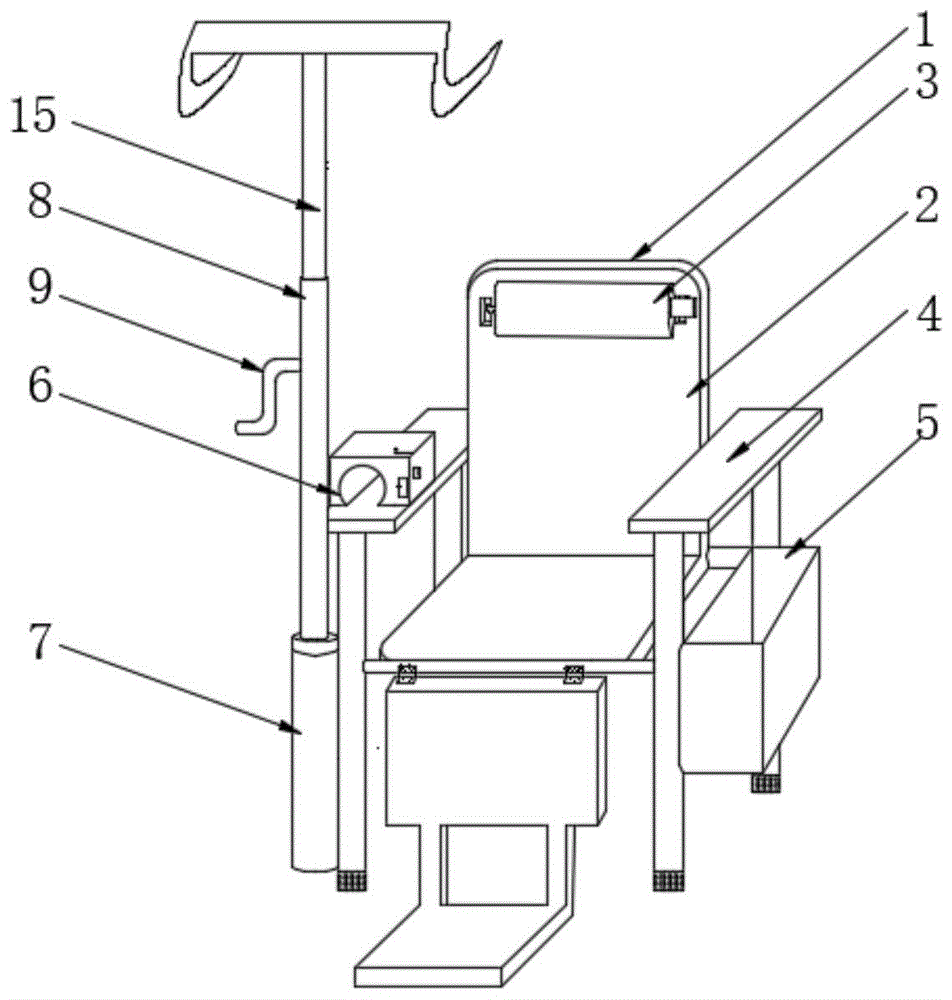 一种新型的多功能输液椅的制作方法