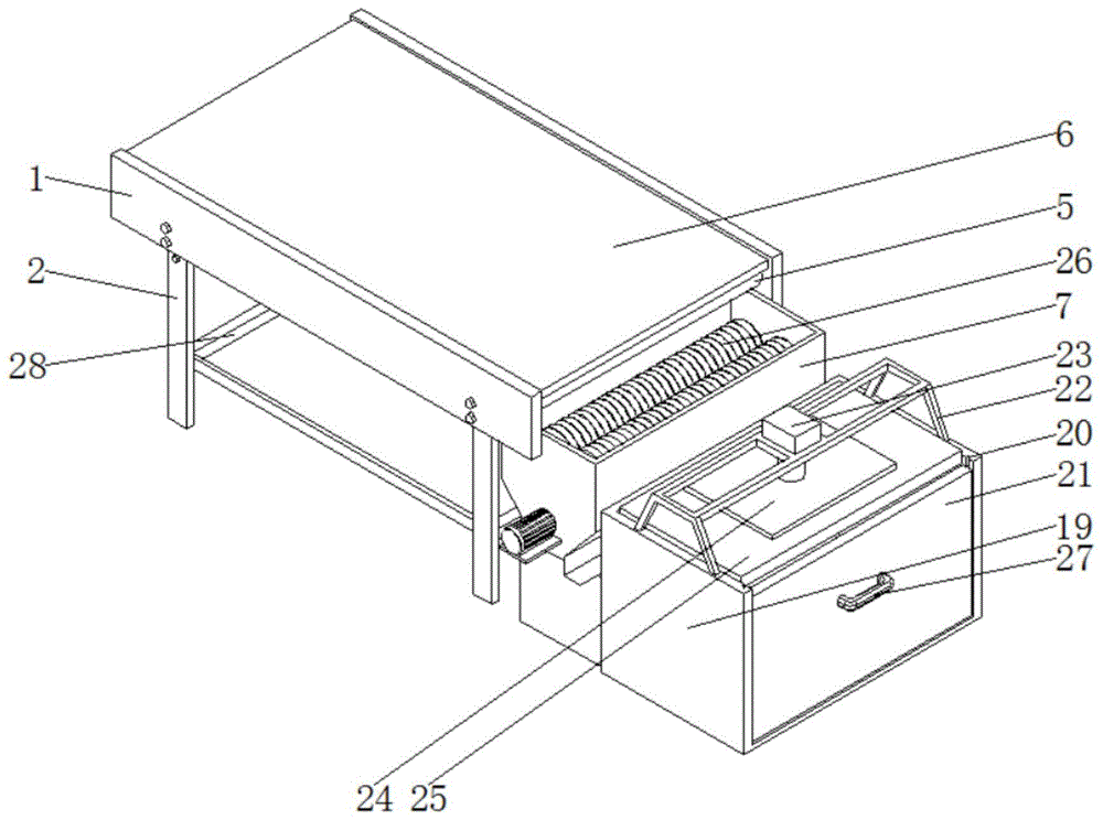 一种板材加工用废料回收装置的制作方法