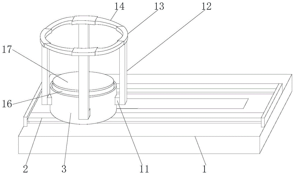 一种气泡水机的容器瓶固定结构的制作方法